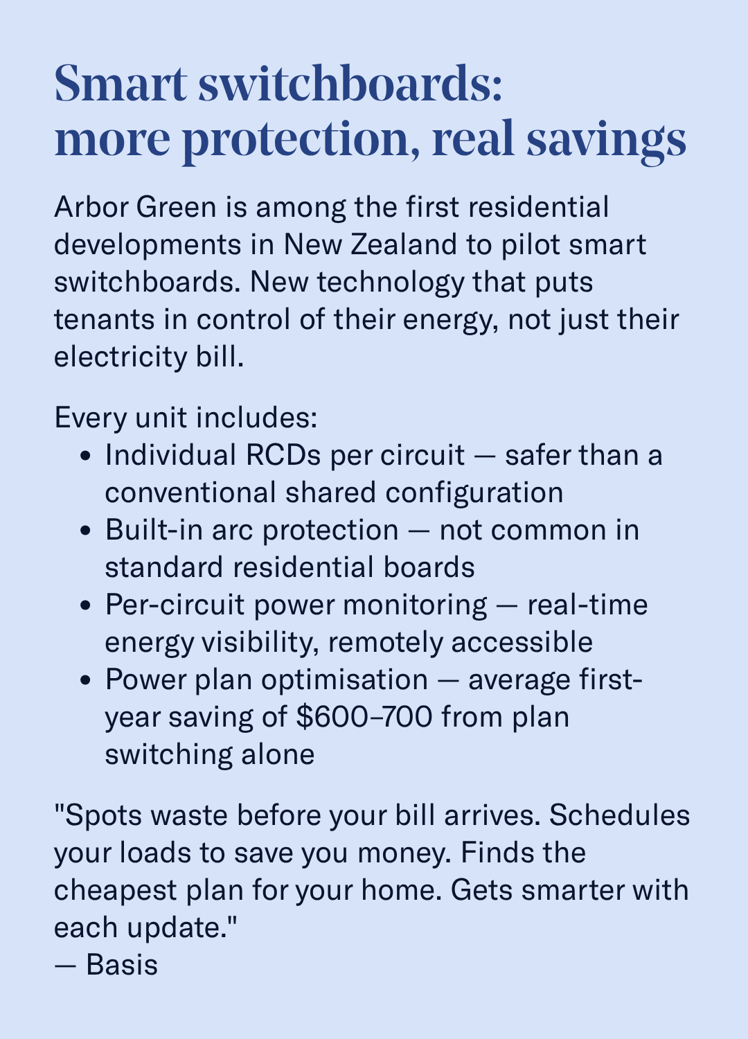 Smart Switchboard Text